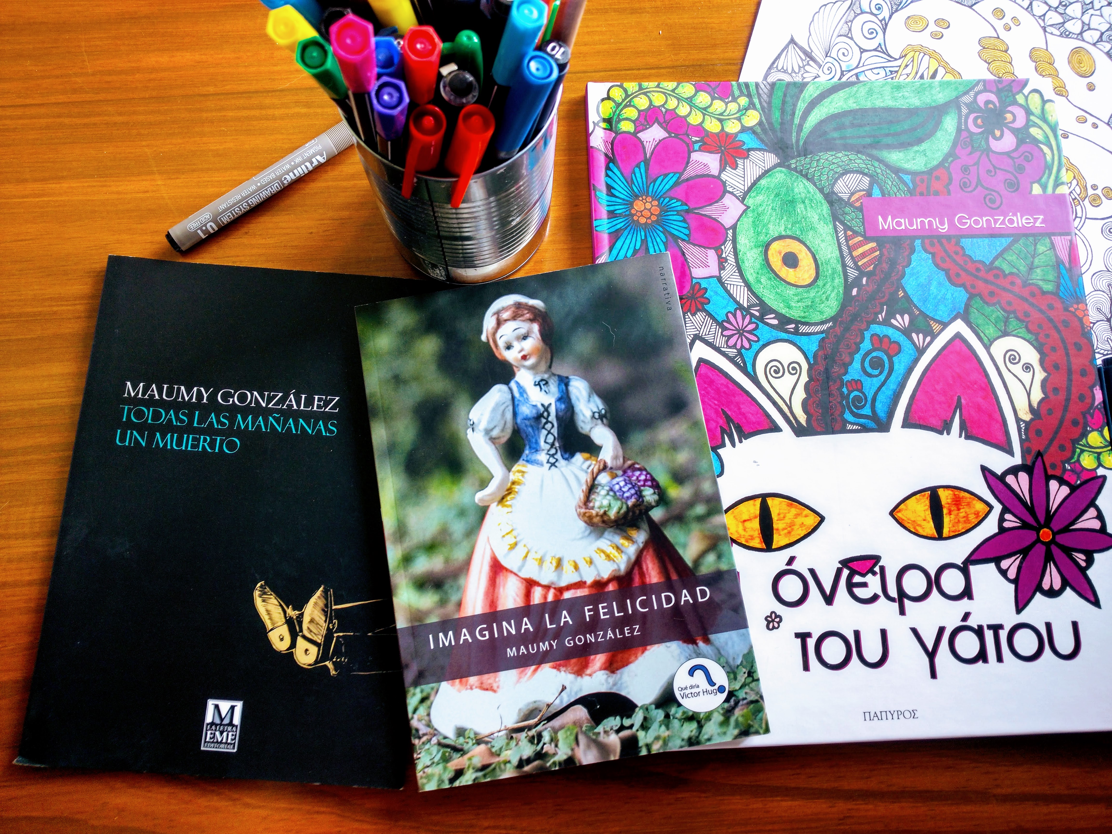 Libros escritos por Maumy González